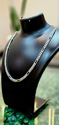 Platinum Look Silver Chain