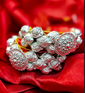 Silver Deodar Pahuchi Silver (Beads) Bracelet